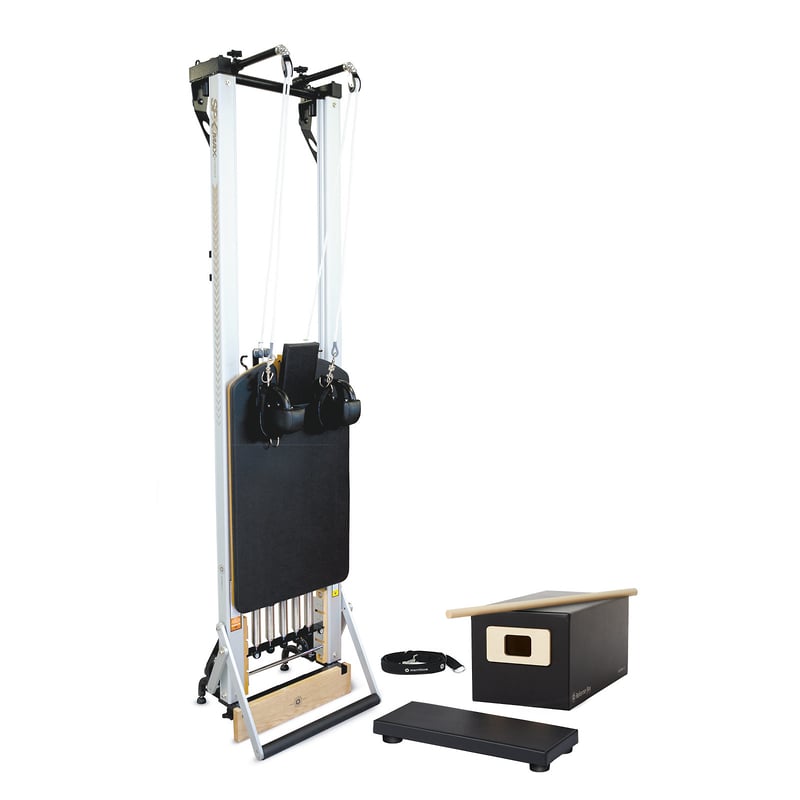 Power Riser Spx SPX® Max Reformer with Tall Box Vertical Stand Bundle - Sports Village ...
