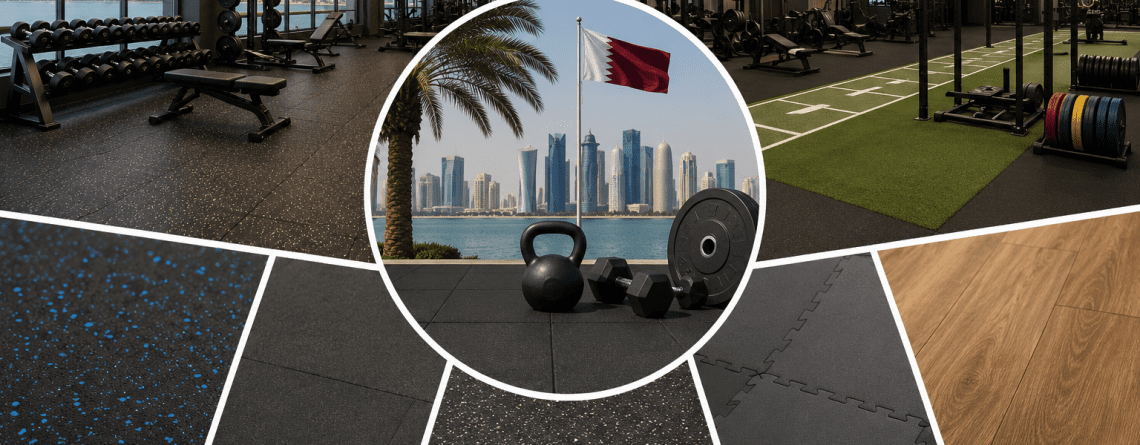Gym Flooring Qatar for Modern Fitness Facilities with Durable Flooring Solutions