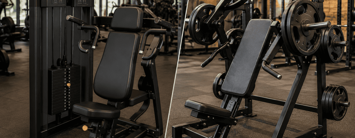 Selectorised vs plate-loaded strength machines
