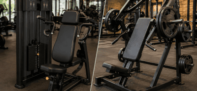 Selectorised vs plate-loaded strength machines