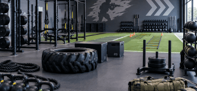 military & tactical fitness facility setup