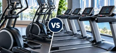 cross trainers vs treadmills for commercial gyms Qatar